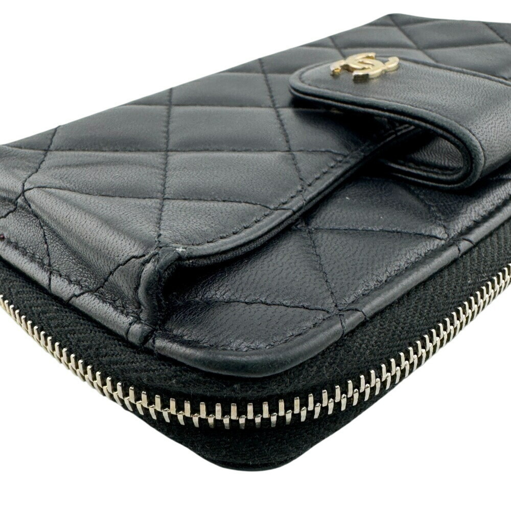 CHANEL Black Logo Wallet - Picture 3 of 11